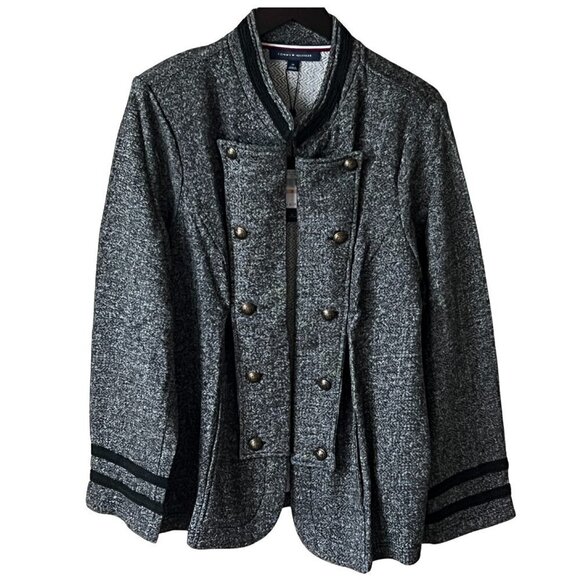 NEW Tommy Hilfiger Women's Classic Tommy Military / Band Style Jacket, 2X - Picture 1 of 11